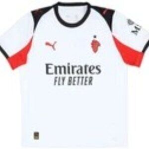 NWT Puma 2025-26 AC Milan Away Shirt Size L